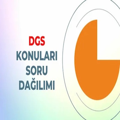 2025 DGS Konuları ve Soru Dağılımı